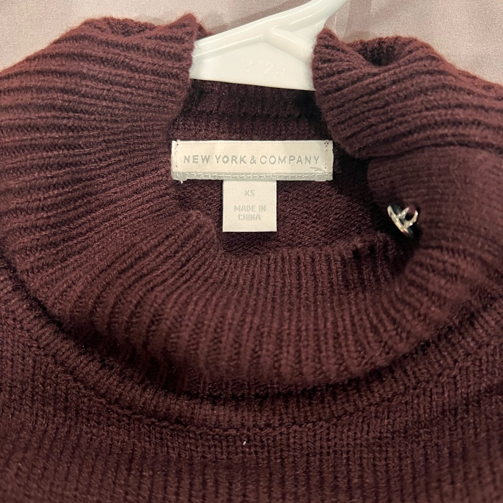 Turtle neck sweater dress | Slim fit